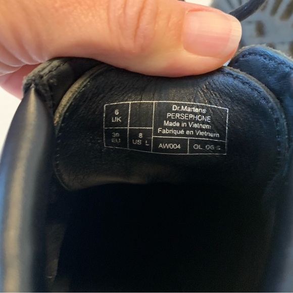 Dr Martens Persephone black leather boots - Picture 14 of 16